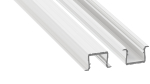 Profile LUMINES type axin white lacquered 6,17 m
